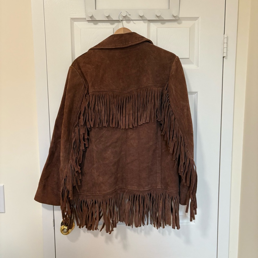 Vintage Sears Western Wear Leather Jacket - Picture 2 of 3